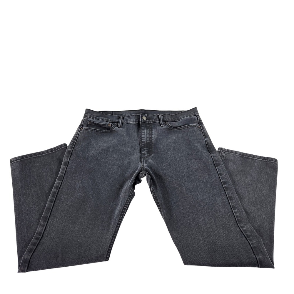 Levis 502 Regular Taper Charcoal Grey Jeans Mens‎ 36x32 S40196 5098